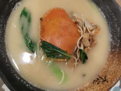 膏蟹汤面-十面欢腾·海鲜面·台式Bistro(长乐路店)