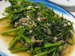 虾酱空心菜-威海渔村(静安旗舰店)