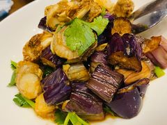 茄子拌扇贝-臻悦海宴.家宴(奥体中心店)