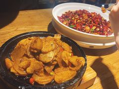 干锅土豆片-九锅一堂酸菜鱼(万达广场店)