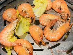 鲜活海白虾-日进一片海.生腌海鲜火锅.宵夜烧烤(三里屯总店)