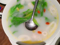 竹荪菜胆肉片滑汤-眉州东坡(大悦城店)