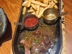 澳洲黑安格斯谷饲150天肉眼-澳骄 Aussie Kitchen·手工披萨·西餐(国大店)