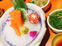 三文鱼刺身-有喜屋·烧鸟·居酒屋(三钢里店)