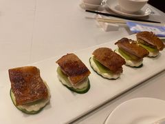 奇异果鹅肝酱片皮鸭-香乐园·淮扬菜中餐厅·Shang Garden(福田香格里拉店)
