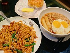 肉片炒乌冬-大有利茶餐厅(福民店)