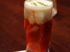 草莓奶酪茶-港丽餐厅(高德置地店)