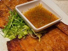 炭烧猪颈肉-肥仔文澳门猪骨煲(南京西路店)