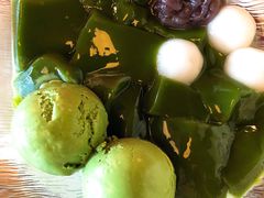 抹茶冰淇淋仙草-中村藤吉(平等院店 )
