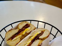 煎蛋芝士培根贝果-BIG BAGEL(永康路店)