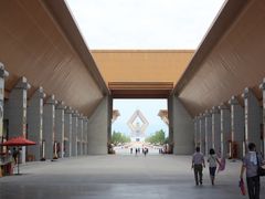 门面-法门文化景区-合十舍利塔