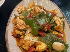 青椒炒鸡蛋-山石榴·贵州菜(丰盛里店)