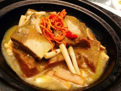 石锅鲜菌黑豆腐-玉玲珑(陆家嘴店)