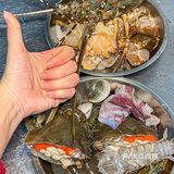 在杭州‼️打卡奥运冠军同款海鲜面，hoho吃🥰