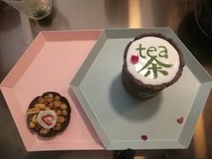 手工奶盖茶-茶是一枝花泡茶店