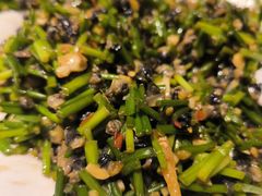 韭菜苗炒田螺肉-客家大院·非遗赣南客家菜(郁孤台店)