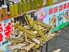 榨甘蔗-南门头上美食街