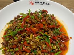小炒黄牛肉-建辉湖南土菜馆(南大街店)