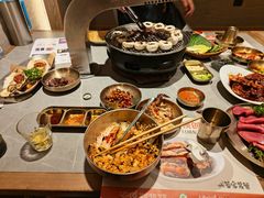 -草家酱蟹炭火烤肉店(珲春南路一店)
