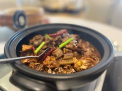 鳝背土鸡煲-汤记传菜(秀浦路店)