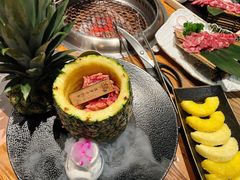 菠萝牛肋条-黑牛の店·和牛烧肉(合生汇店)