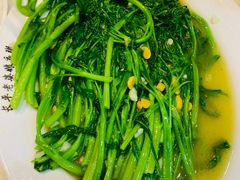 豆醬空心菜-长平老姿娘夜粥(平东一街店)