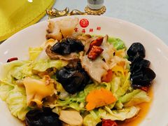 海螺片爆炒大头菜-万宝海鲜舫(劳动公园店)