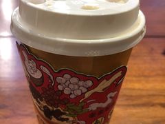 手抄黑糖芋泥茶-LELECHA乐乐茶(上海五角场万达广场店)