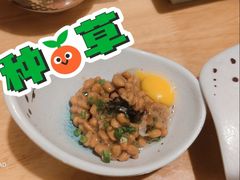 鸡蛋拌纳豆-桃屋日本料理(清华科技园店)