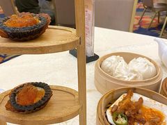 竹炭桃胶蛋挞-顺德人家食府(黄金广场店)