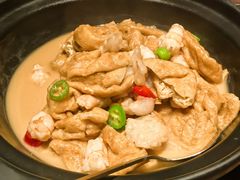 虾仁衡山油豆腐-汤家茗苑·精致私房菜(白沙店)