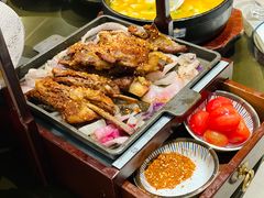 秘制烤羊排-楚山晓·湖北菜(武汉光谷K11店)