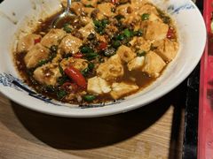青椒肉沫滚豆腐-7017浙菜•建德味(中财店)