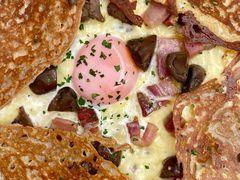 鸡蛋蘑菇熏肉荞麦可丽饼-RAC BAR(安福路店)