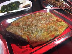 烤大茄子-刘三姐特色烤豆花·宜宾烧烤·把把烧(万年场店)