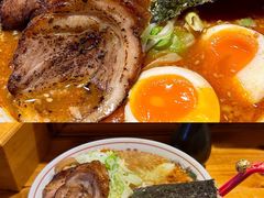 黑麻油豚骨拉面-老龙亭拉面店