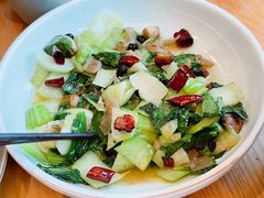 油渣炒青菜-望湘园·湖南菜(宏伊店)
