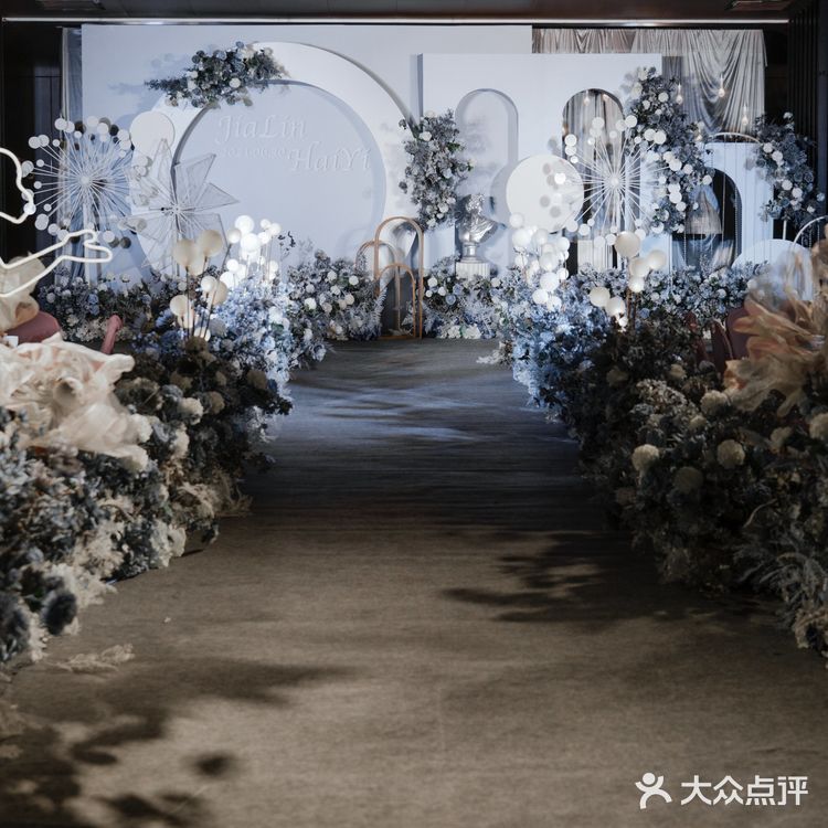 西安婚礼 | 唯美简约纯粹🌿高级蓝灰色婚礼