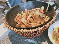 -华盛园卷子王农家菜水库鱼