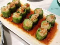 瑶柱蒜蓉蒸丝瓜-大树餐厅(益田假日店)