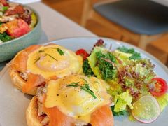 63℃温泉蛋黑松露菌菇三文鱼-农畉LONFOOD(福田星河COCOPark店)