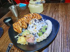 水果华夫饼-MI WU FACTORY米屋美食工厂餐厅(绿地店)