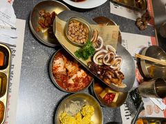 -草家酱蟹炭火烤肉店(珲春南路一店)