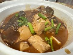 -阿峰饭店·本地土菜馆·农家土鸡煲·一品神仙鸡(报福店)
