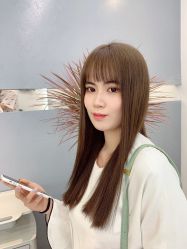 -I+造型烫发染发