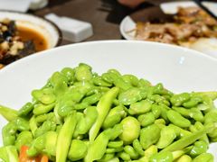 芦笋烧蚕豆仁-小徽舟臭鳜鱼(雅清街店)
