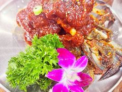 -明洞阿姨·韩式酱蟹烤肉·创意料理(三元桥店)