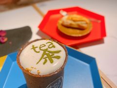 饼干杯奶盖茶-茶是一枝花泡茶店