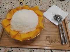 芒果绵绵鲜奶冰-MINIPOPO鲜奶·甜品(宽厚里店)