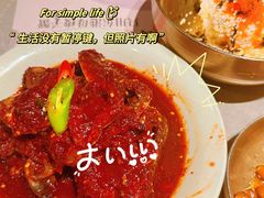 -草家酱蟹炭火烤肉店(珲春南路一店)